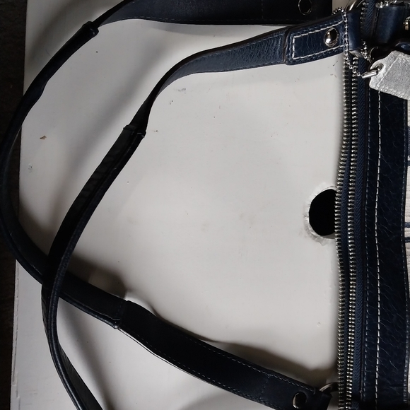 Coach Canvas Shoulder Bag - Picture 4 of 10